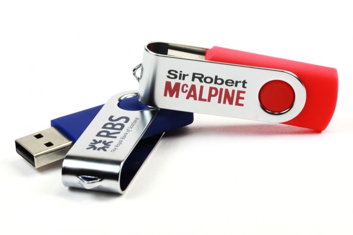 Branded Swivel USB