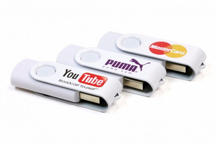 Branded Swivel USB