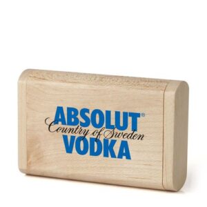 Wooden Flip Presentation Case