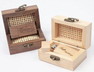 NEW: Wood USB 3.0 & Wooden Treasure Box